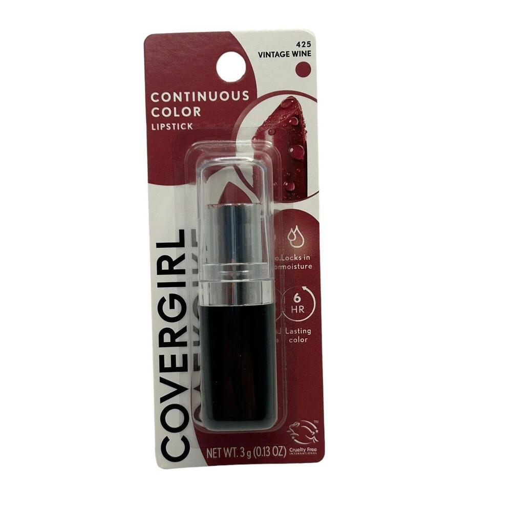 Covergirl Continuous Color Lipstick #425 VINTAGE WINE